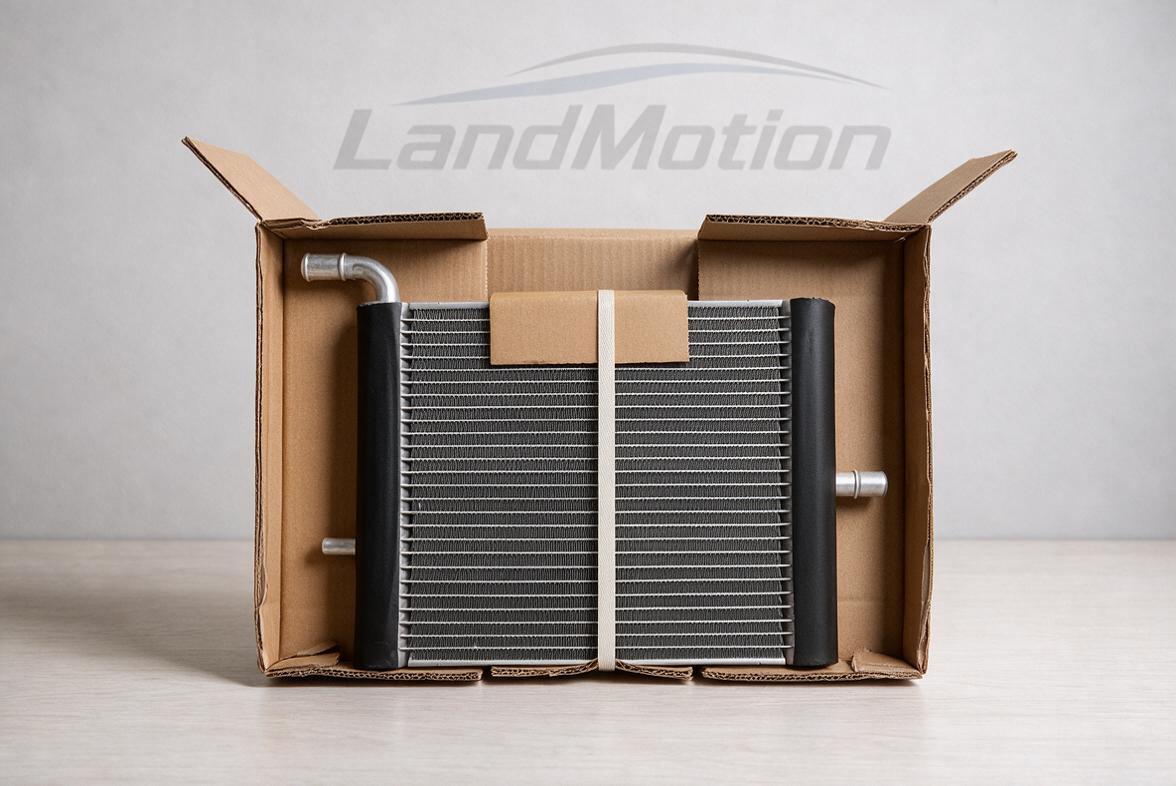 Радиатор дополнительный Land Rover Discovery 5 L462, LR062670, LR034577, LR181521, FPLA8D048AA, CPLA8D048AB, FPLA8D048AB